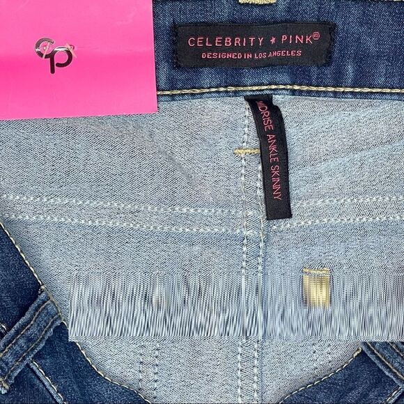 Celebrity Pink Mid Rise Skinny Ankle Jeans - Picture 6 of 6